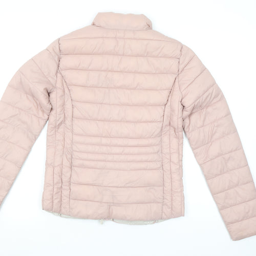 Primark Womens Pink 2XS Lightweight Quilted Puffer Jacket