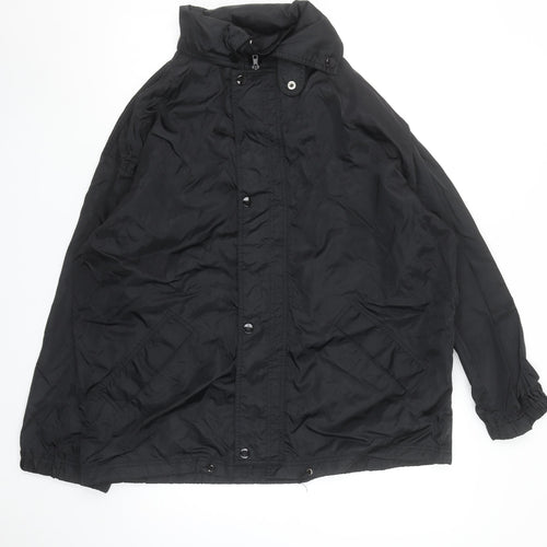 The Trader Jeans Company Men's Black M Windbreaker Jacket