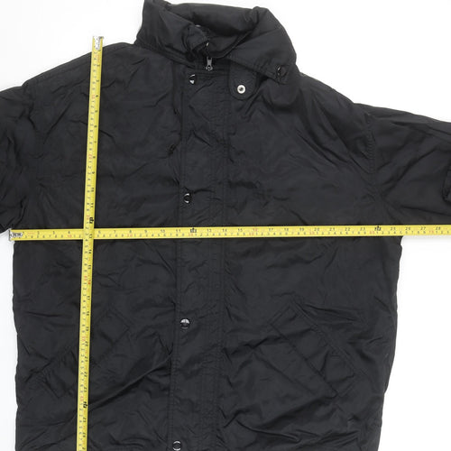 The Trader Jeans Company Men's Black M Windbreaker Jacket