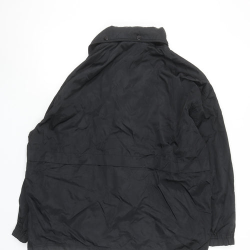 The Trader Jeans Company Men's Black M Windbreaker Jacket