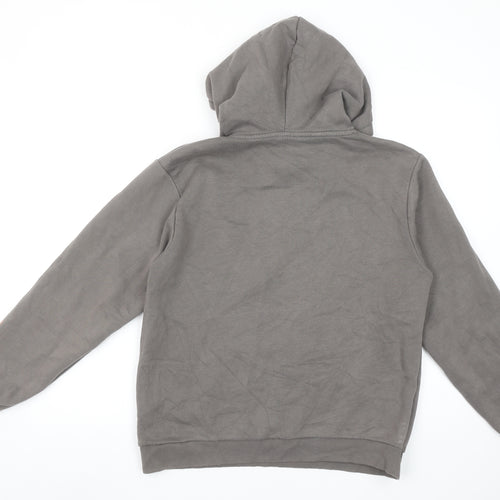 MP Women’s Grey Hoodie Medium Pullover Cotton Blend Casual