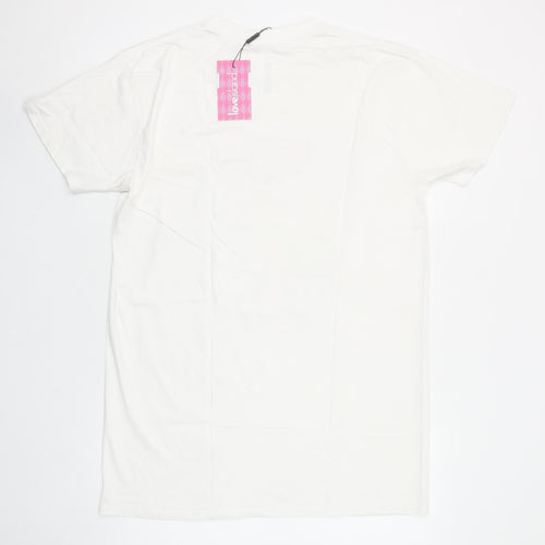 I Saw It First Love Island White Cotton Women’s T-Shirt Size S