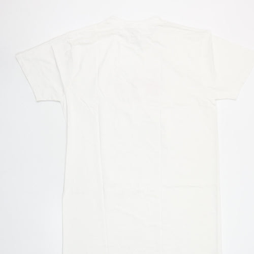 I Saw It First Women’s White Cotton Love Island T-Shirt Size S