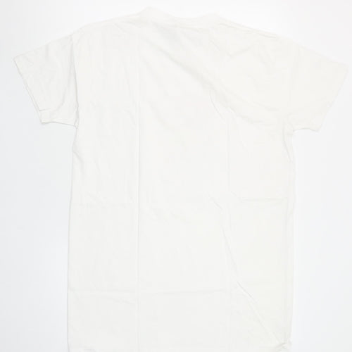 I Saw It First Women’s White Love Island Graphic Cotton T-Shirt Size S