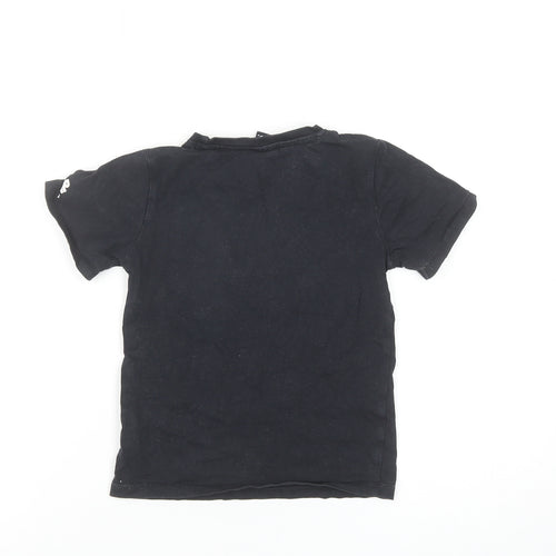 M&Co Boys Black Star Wars Stormtrooper Graphic T-Shirt 6-7 Years