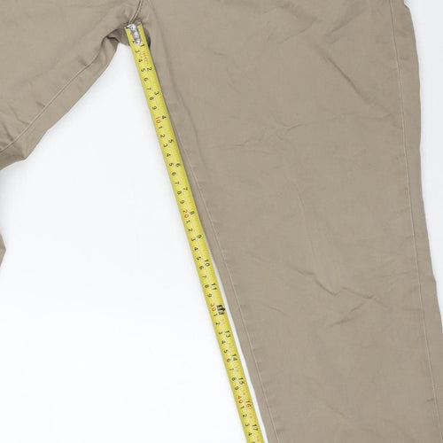 Jack & Jones Men's Beige Chino Trousers Size 30 Regular Fit
