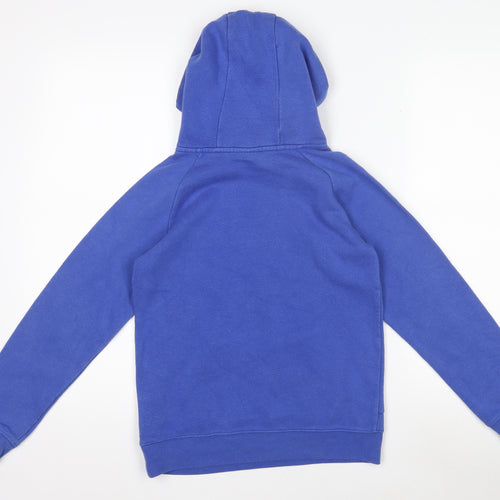 Nike Air Jordan Boys Blue Hoodie 8-10 Years Pullover Fleece Sweatshirt