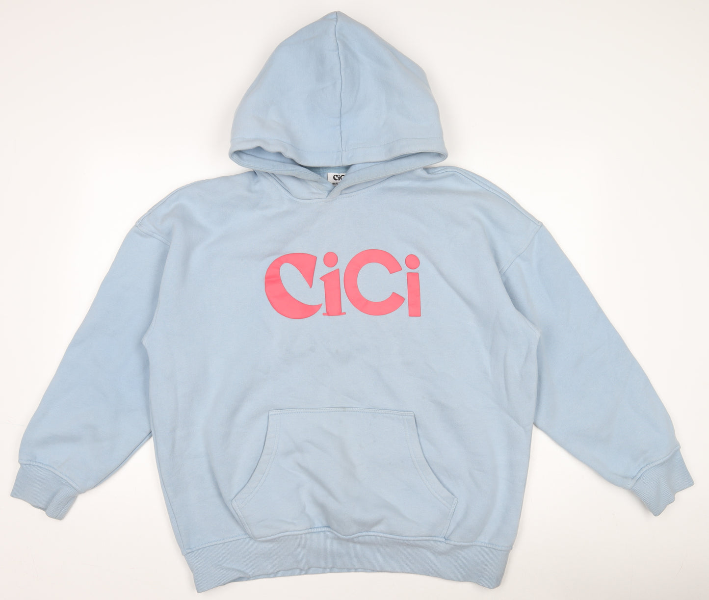 CiCi Loud & Proud Women's Light Blue Pullover Hoodie L