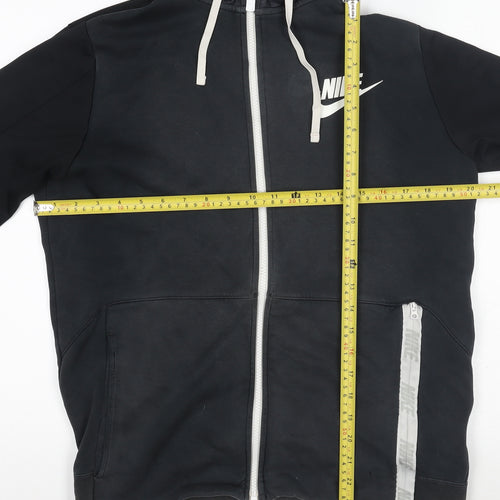 Nike Men's Black M Full Zip Hooded Track Jacket