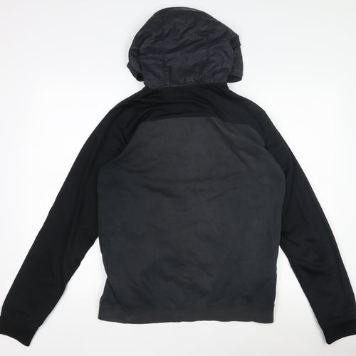 Nike Men's Black M Full Zip Hooded Track Jacket