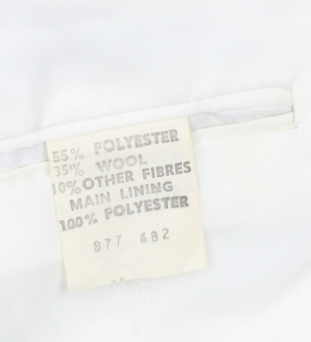 Littlewoods Stores Men's Beige Wool Blend Classic 42 Regular Blazer Jacket