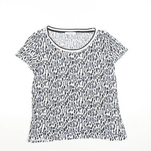Gerard Darel Womens Multicoloured Animal Print T-Shirt Size 12