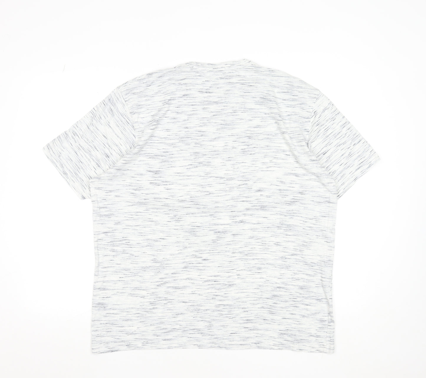 James Pringle Men's White Large Crew Neck Cotton T-Shirt