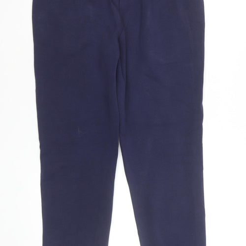 Puma Men's Blue Joggers M Fleece Sweatpants Elastic Waist
