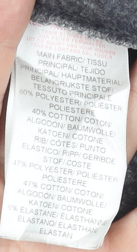 McKenzie Boys Grey Sweat Shorts 12-13 Years Regular Fit Drawstring Pockets