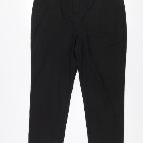 Next Men's Black Regular Fit Dress Pants Trousers Size 15R