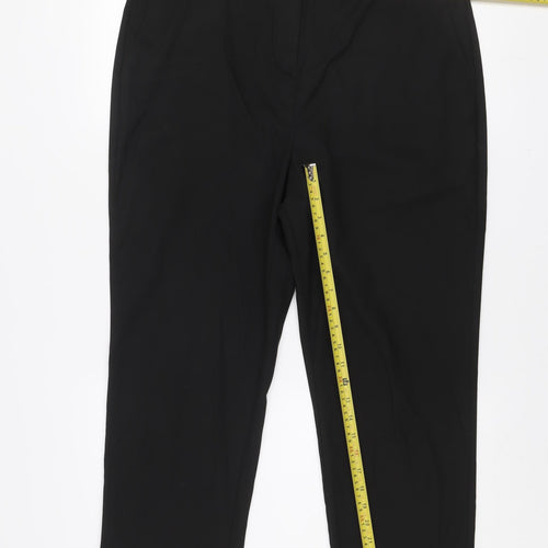Next Men's Black Regular Fit Dress Pants Trousers Size 15R
