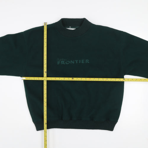 Burton Men’s Green Pullover Fleece Sweatshirt Size M Regular Fit