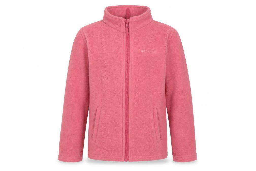 Mountain Warehouse Girls Pink Fleece Full Zip Jacket 9-10 Years
