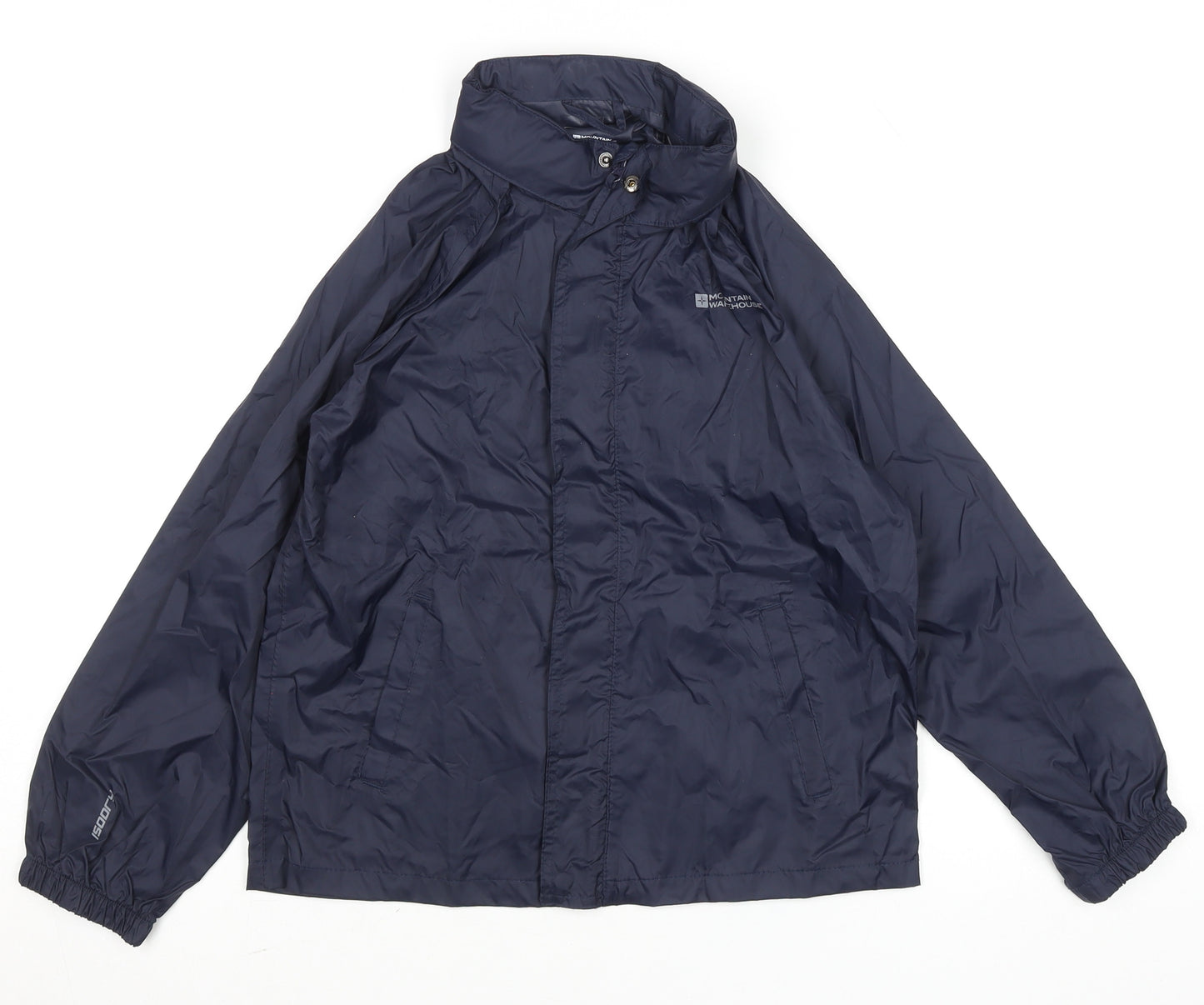 Mountain Warehouse Girls Blue Waterproof Lightweight Active Jacket 9-10Y