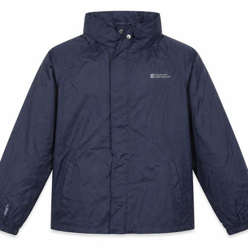 Mountain Warehouse Girls Blue Waterproof Lightweight Active Jacket 9-10Y