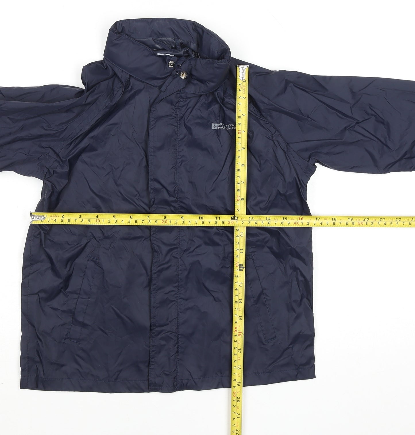 Mountain Warehouse Girls Blue Waterproof Lightweight Active Jacket 9-10Y