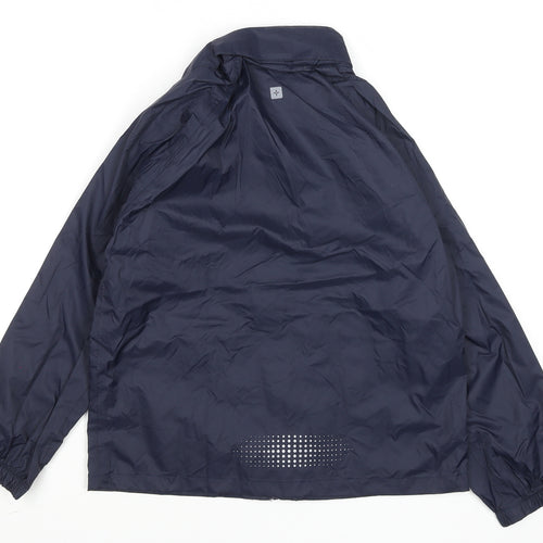 Mountain Warehouse Girls Blue Waterproof Lightweight Active Jacket 9-10Y