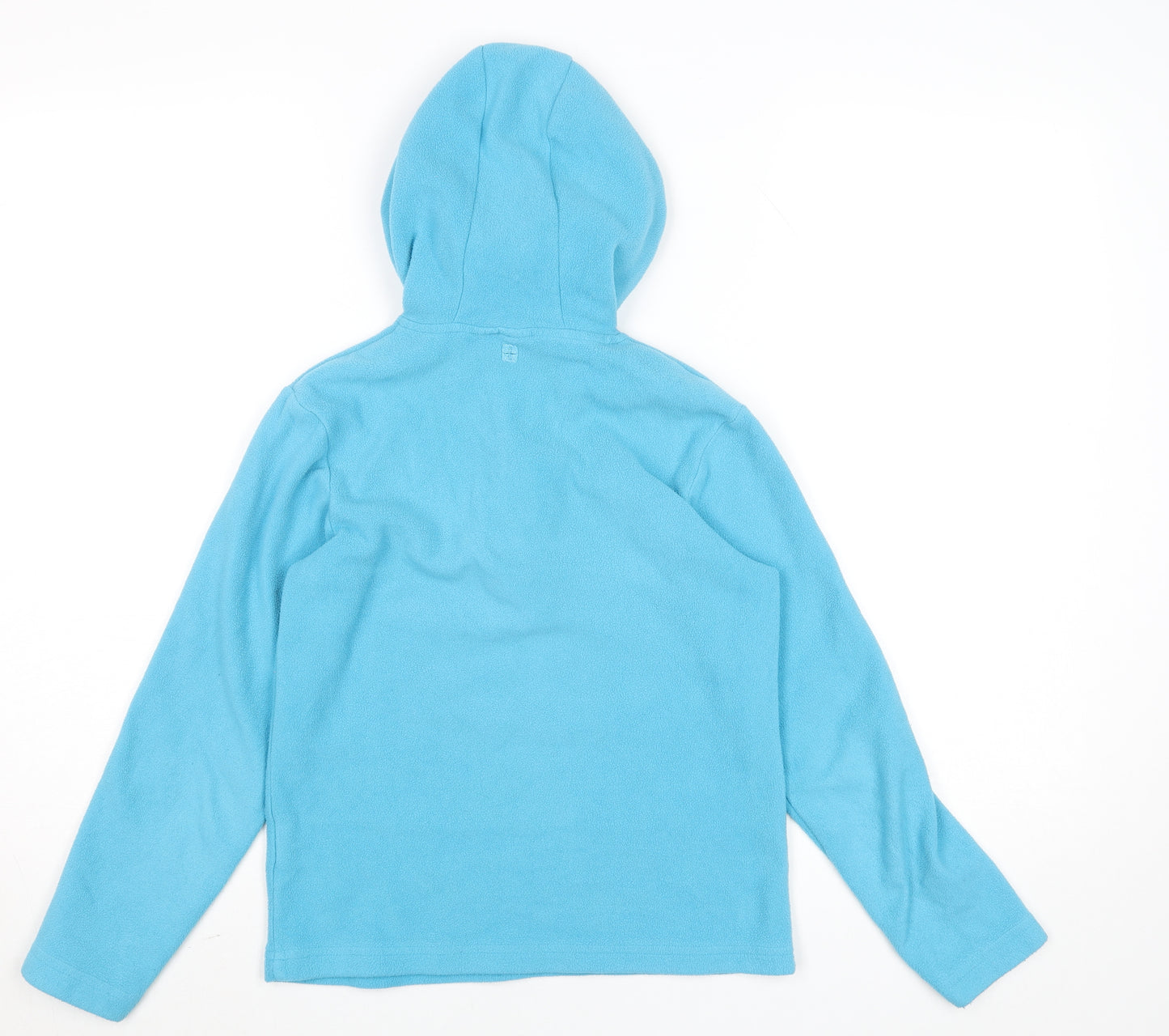 Mountain Warehouse Girls Blue Fleece Pullover Hoodie 11-12 Years