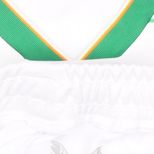 Castore Boys White 4-5Y Ireland Football Shorts Set