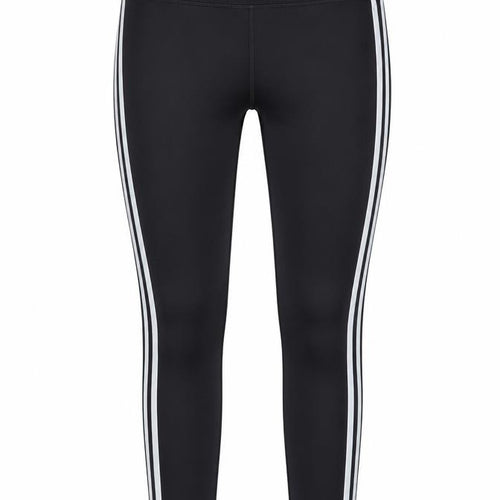 Gaiam Womens Black Ankle Leggings S Side Stripe Yoga Activewear