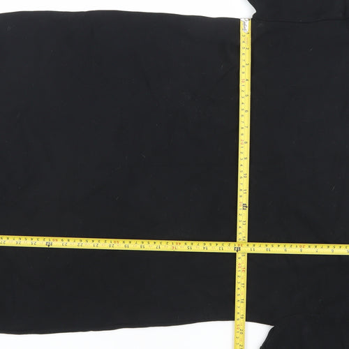 Zara Trafaluc Women's Black Cotton Blend Short Sleeve Basic T-Shirt Size S