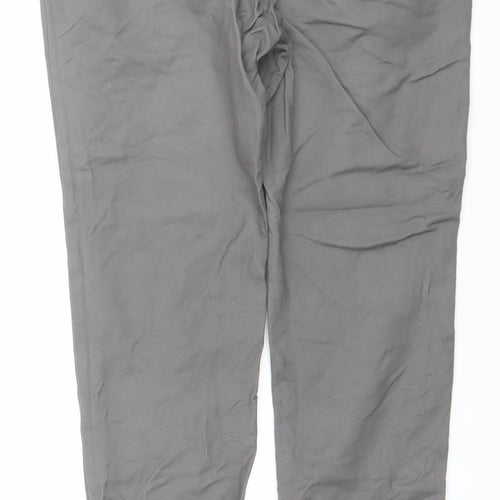 Steel & Jelly Men’s Grey Slim Fit Chino Trousers Size 32R