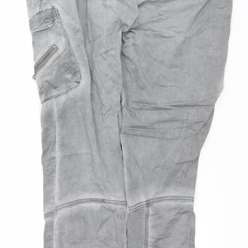 Sassy Womens Grey Size 12 Tapered Jeans Mid Rise Stretch Denim