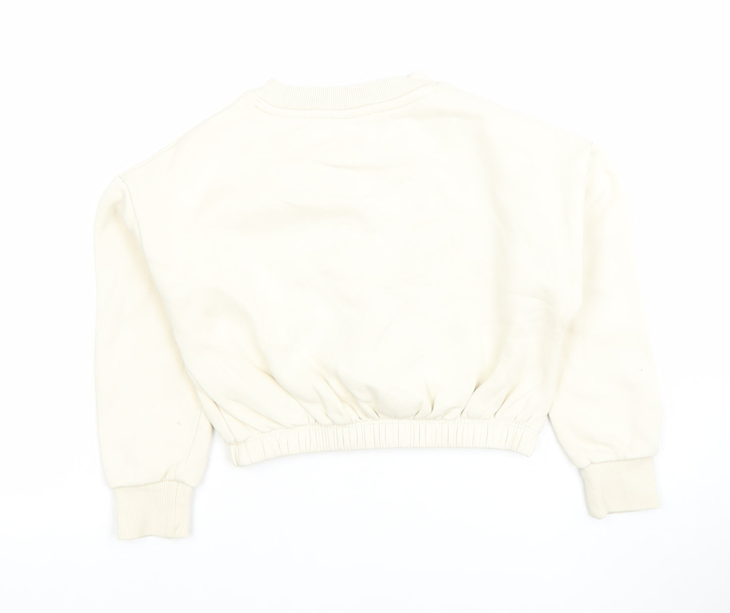 S2N GEN Girls Beige California Graphic Pullover Sweatshirt Size M
