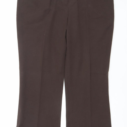 Jones New York Women’s Brown Stretch Dress Pants Size 12 Regular
