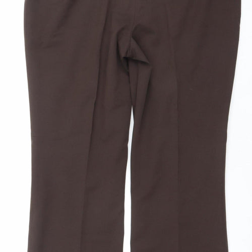 Jones New York Women’s Brown Stretch Dress Pants Size 12 Regular
