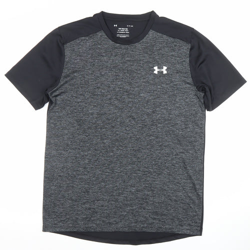 Under Armour Men's Black S Tech Tee Short Sleeve Sports T-Shirt