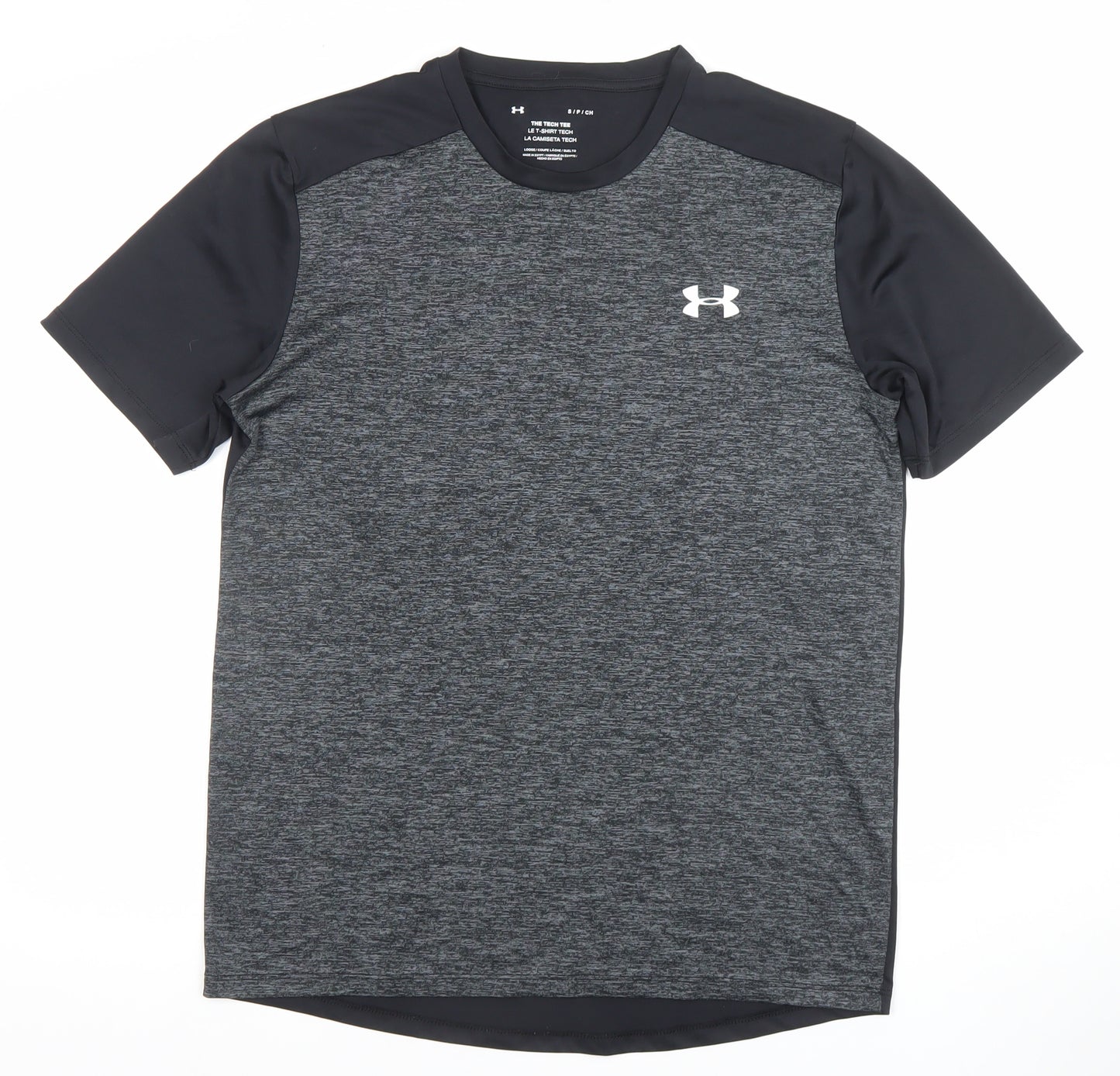 Under Armour Men's Black S Tech Tee Short Sleeve Sports T-Shirt