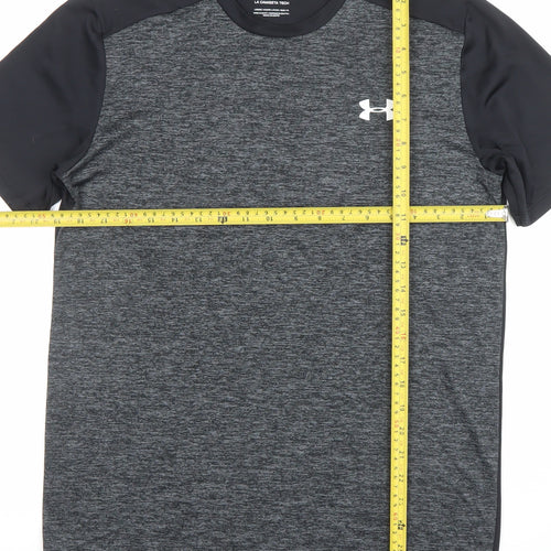 Under Armour Men's Black S Tech Tee Short Sleeve Sports T-Shirt