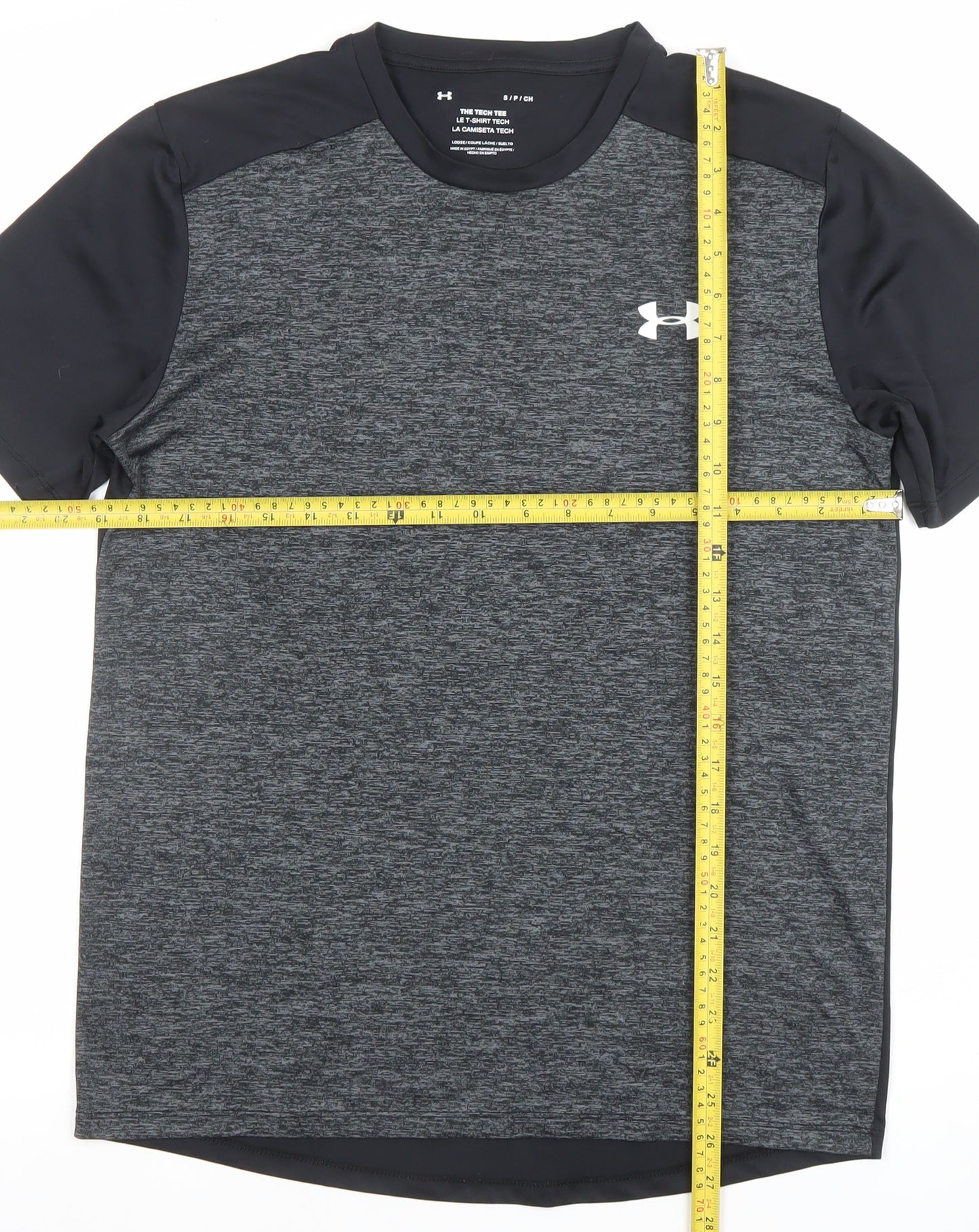 Under Armour Men's Black S Tech Tee Short Sleeve Sports T-Shirt