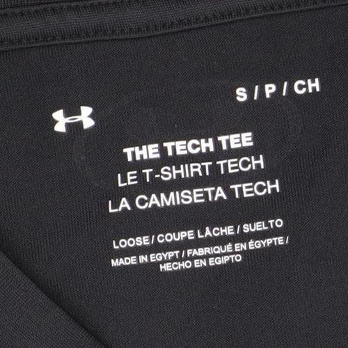 Under Armour Men's Black S Tech Tee Short Sleeve Sports T-Shirt