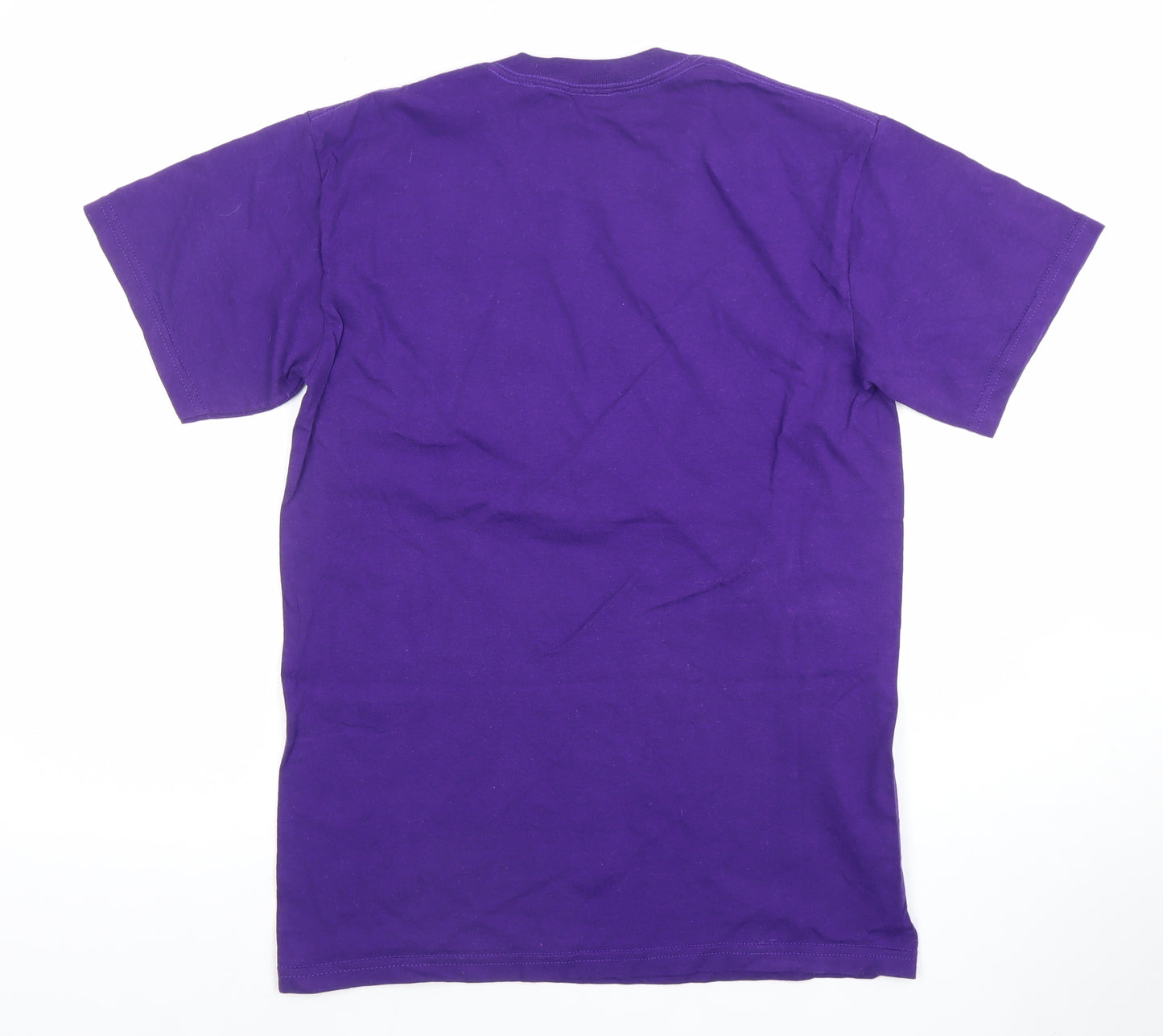 Gildan Women’s Purple Orlando Florida Embroidered Cotton T-Shirt Size S