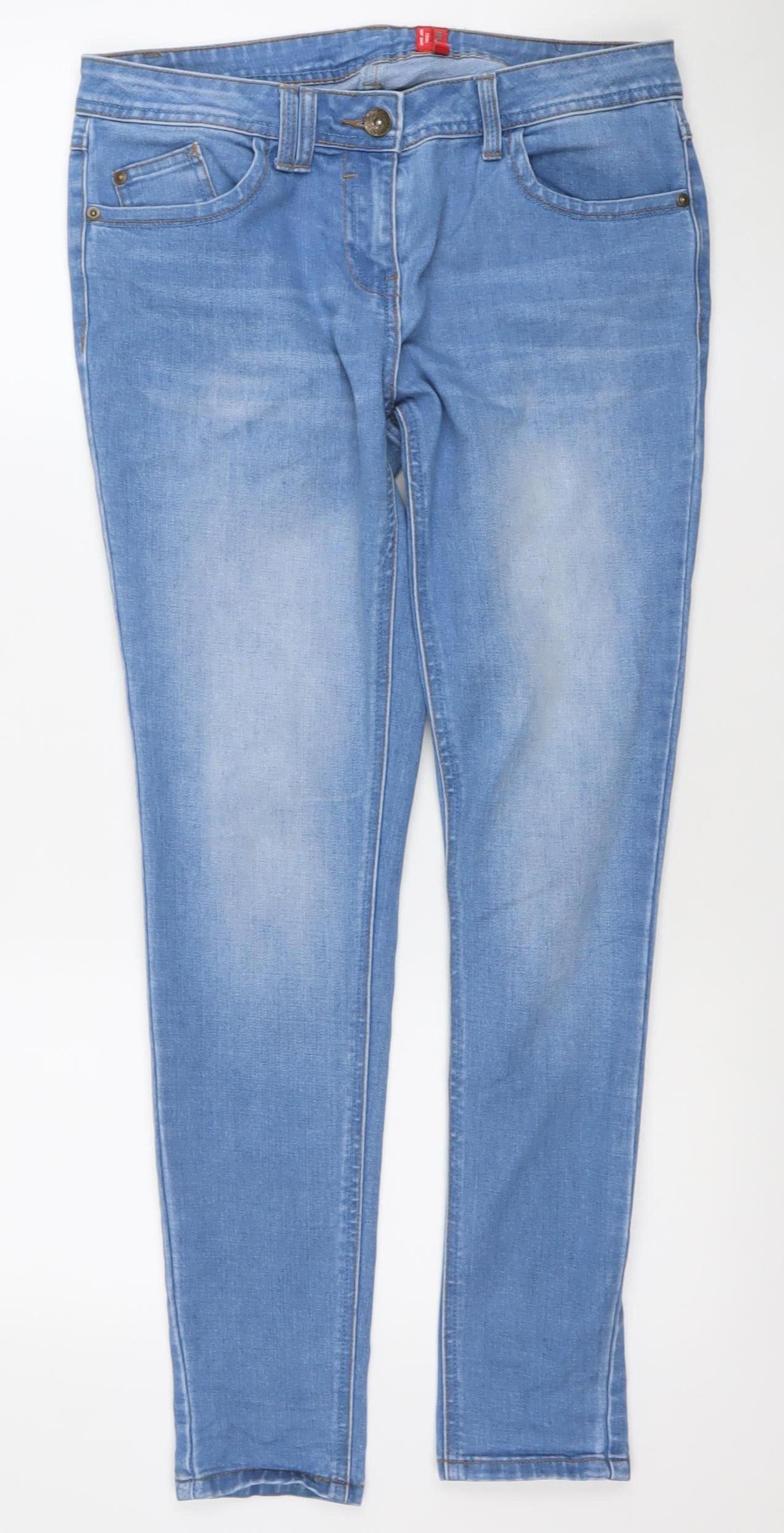 YES YES Women’s Blue 7/8th Super Skinny Jeans Size 12 Regular