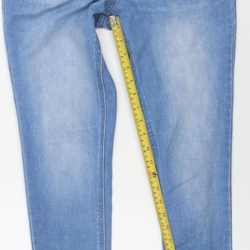 YES YES Women’s Blue 7/8th Super Skinny Jeans Size 12 Regular