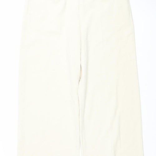 Marks and Spencer Women’s Beige Chino Trousers Size 14 Regular