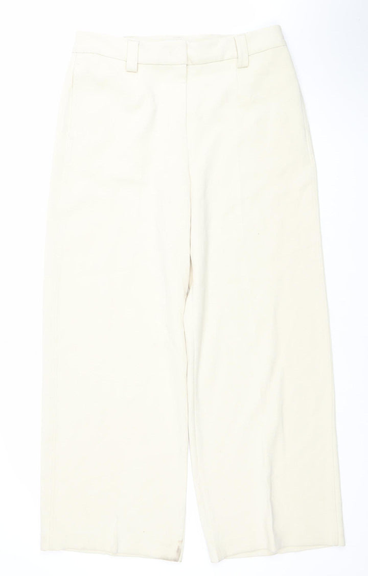 Marks and Spencer Women’s Beige Chino Trousers Size 14 Regular