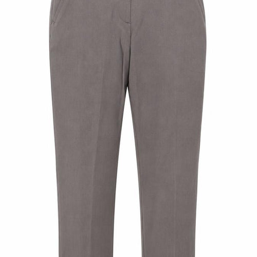 Marks and Spencer Women Brown Regular Fit Viscose Blend Trousers UK 12