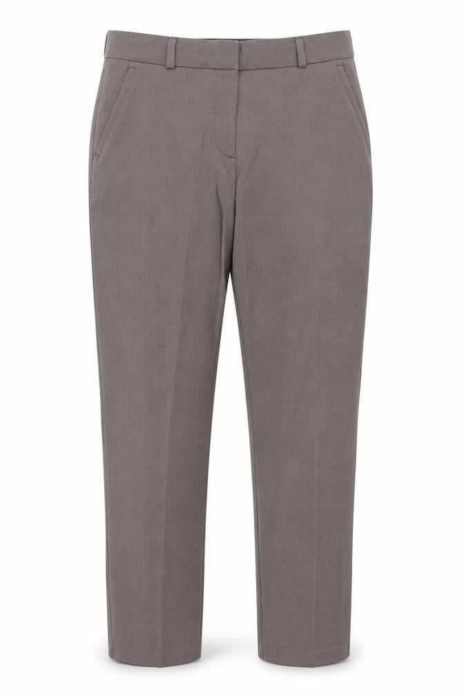 Marks and Spencer Women Brown Regular Fit Viscose Blend Trousers UK 12