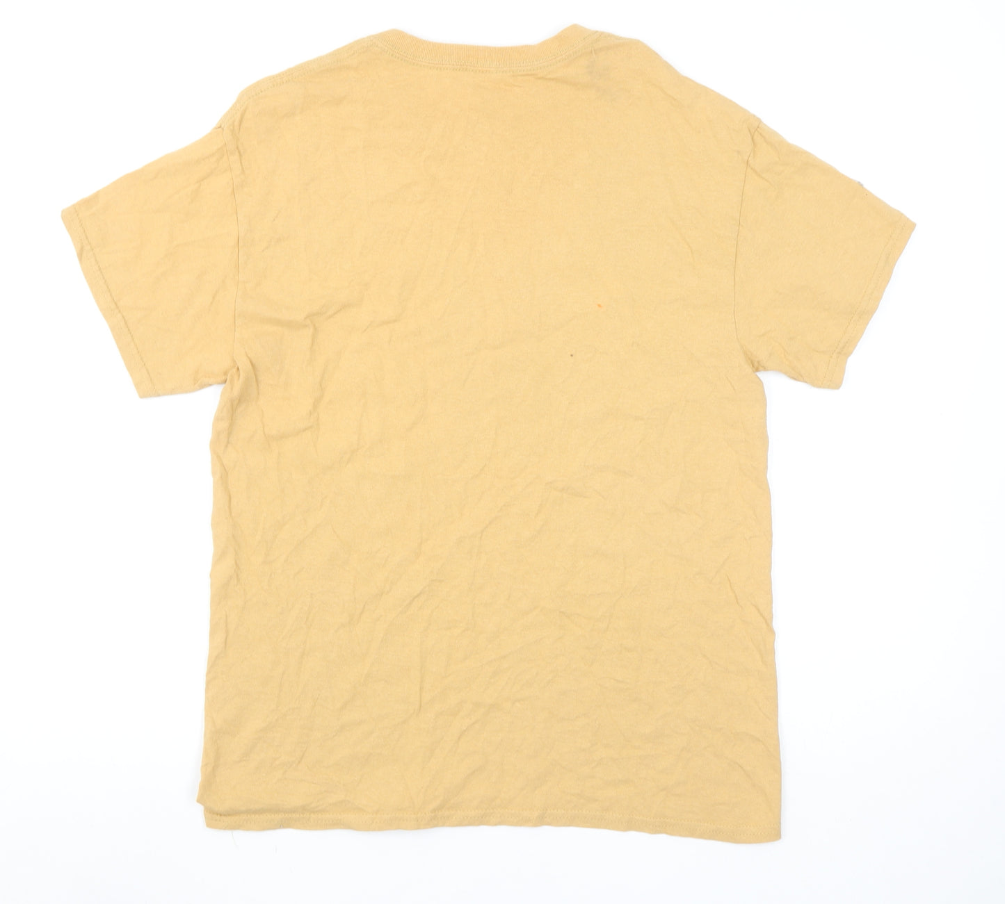 Harry Potter Men’s Beige Medium Graphic T-Shirt 100% Cotton