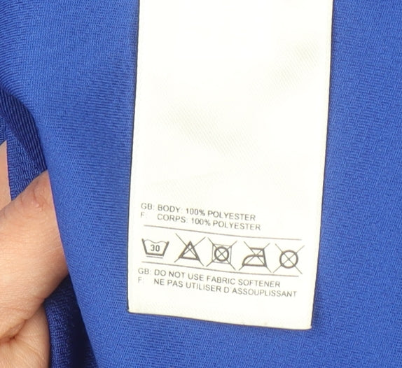 Reebok Men's Blue 2XL Athletic Performance Moisture Wicking T-Shirt